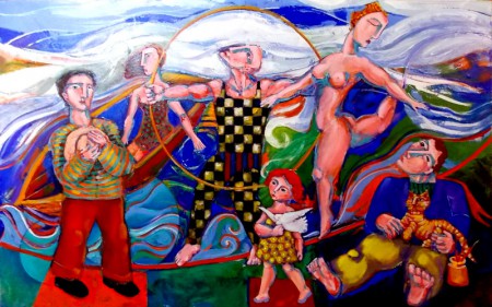 A Claridade 100x160 cm.