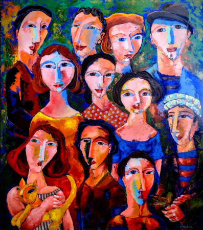 Kaleidoscope Acrílico 150 x120