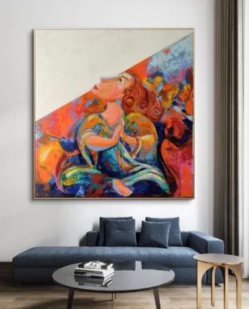 Transparência Acrílico 160x150 cm.